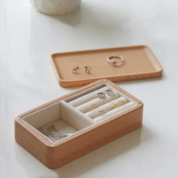 Small Wooden Jewelry Box