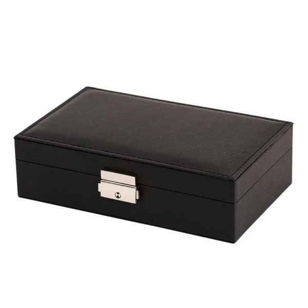 Faux Leather Jewelry Box