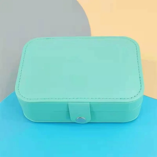 Leather Travel Jewelry Case