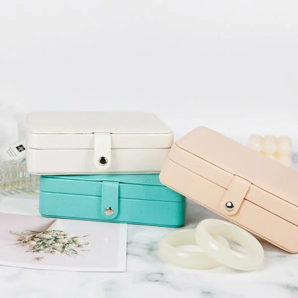 Small Jewelry Box with Mirror