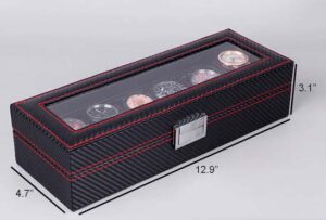 carbon fiber watch box