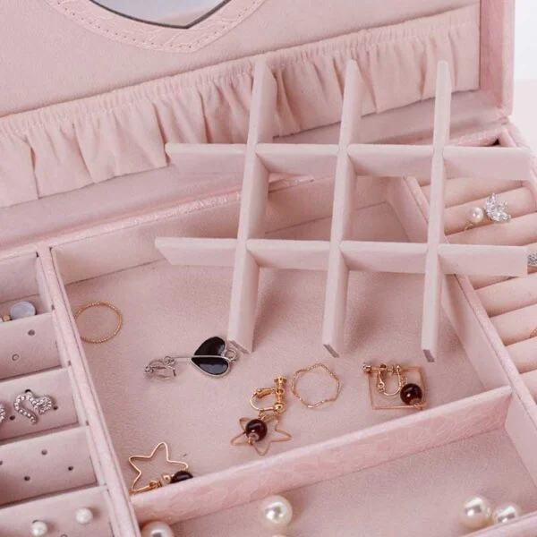 Girls lockable jewelry box