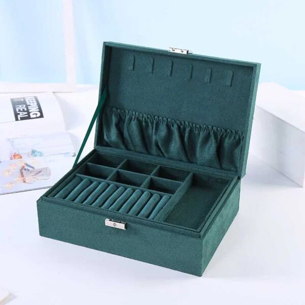 Double Layer Jewelry Box