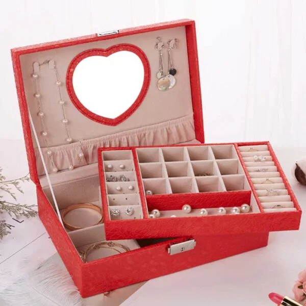Girls lockable jewelry box