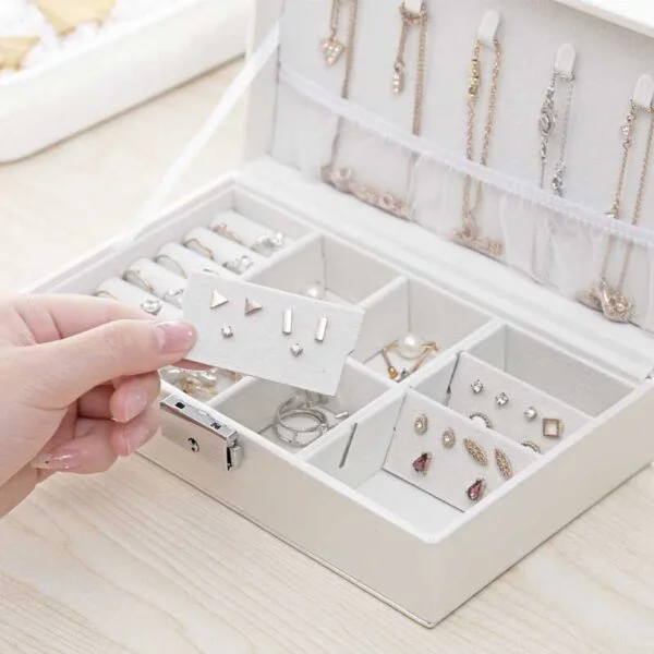 Womens Leather Jewelry Box