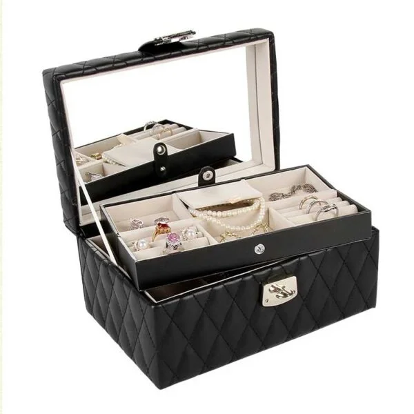 Women's Black Jewelry Box