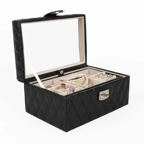 Women's Black Jewelry Box