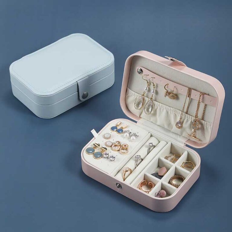 Large Travel Jewelry Case
