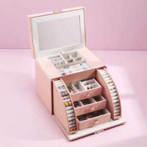Large Mirror Jewelry Box