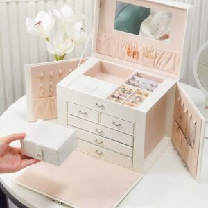 Large Locking Jewelry Box