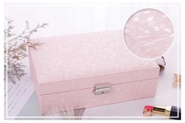 Girls lockable jewelry box