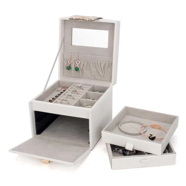 Modern White Jewelry Box