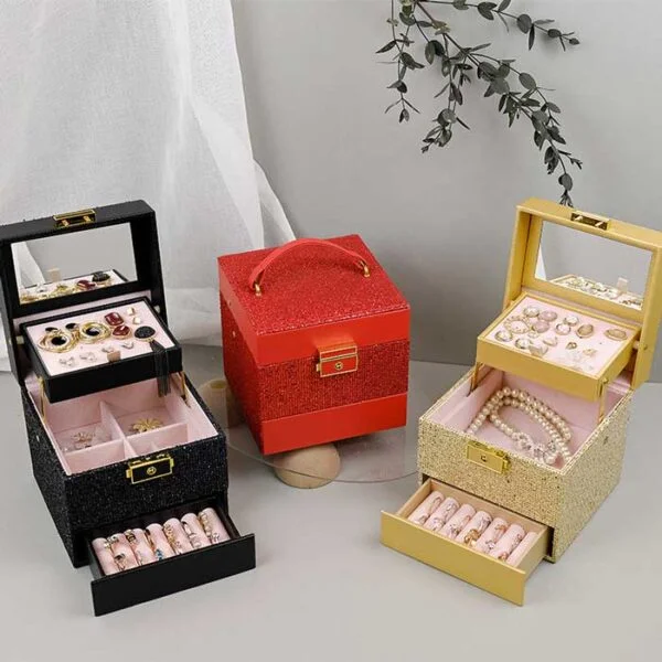 Sequin Jewelry Box