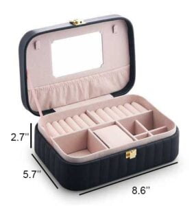 Small Leather Jewelry Box