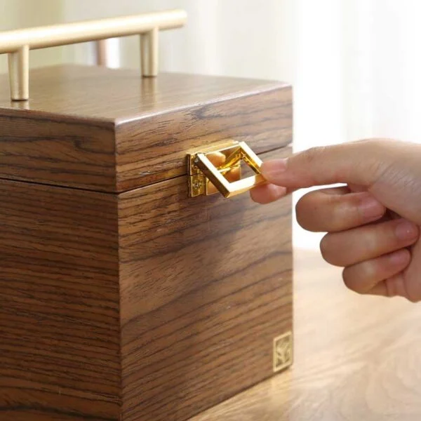 Small jewelry box wood