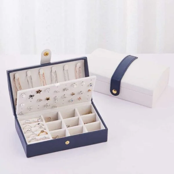 Jewelry Box Travel Leather