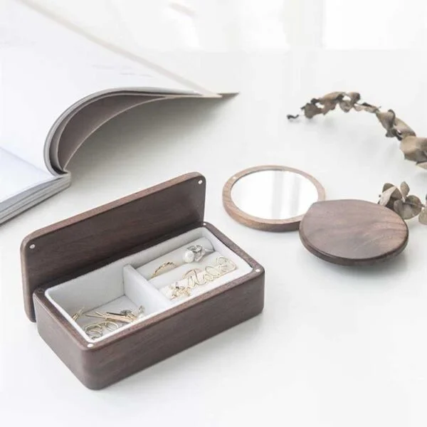 Small Wooden Jewelry Box