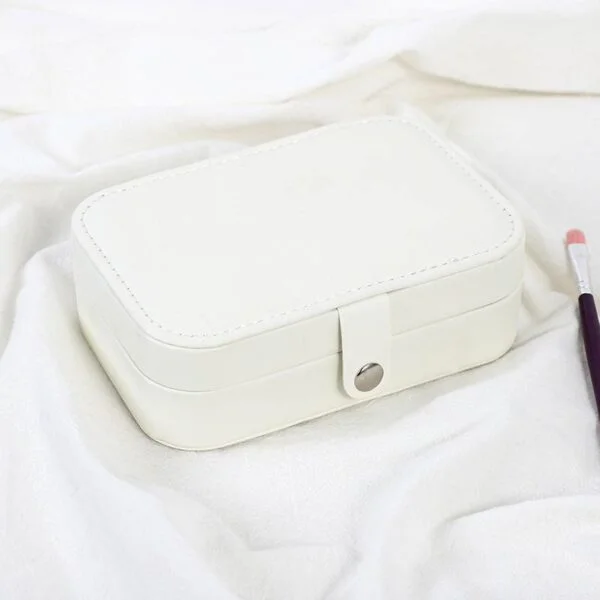 Leather Travel Jewelry Case
