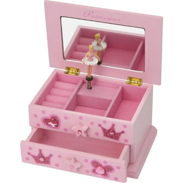 Children's Jewelry Box with Ballerina