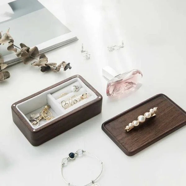 Small Wooden Jewelry Box