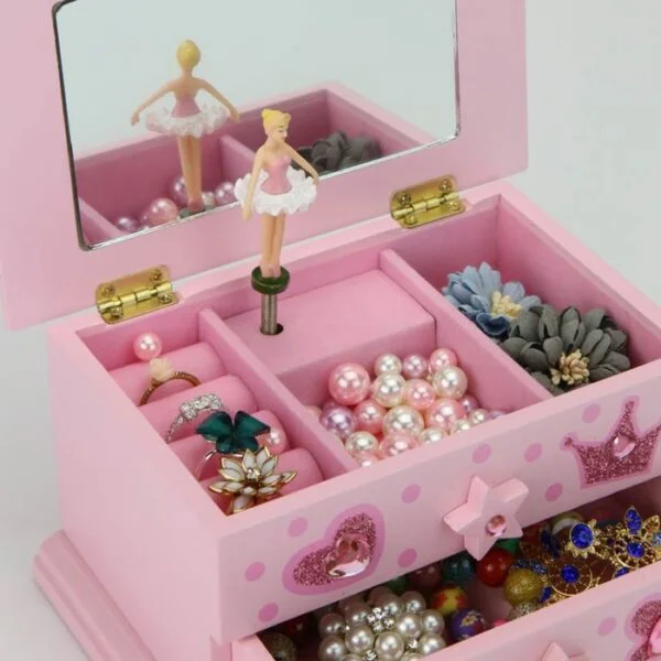 Children's Jewelry Box with Ballerina