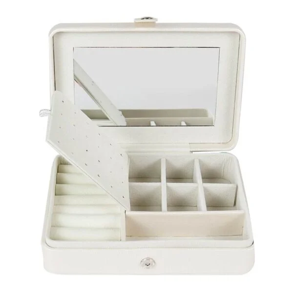 Small Jewelry Box with Mirror