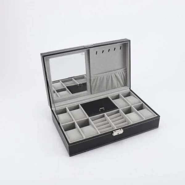 Mens Leather Jewelry Box