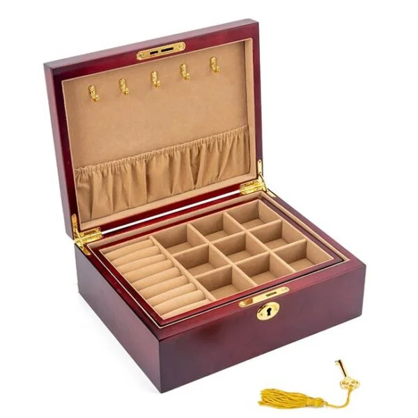 Men's Wood Jewelry Box
