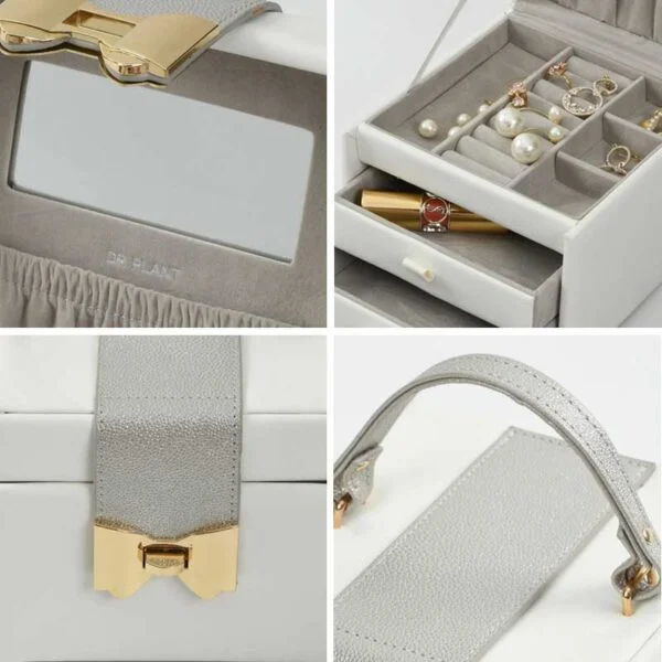 Modern White Jewelry Box