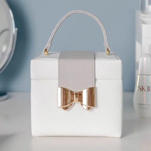 Modern White Jewelry Box