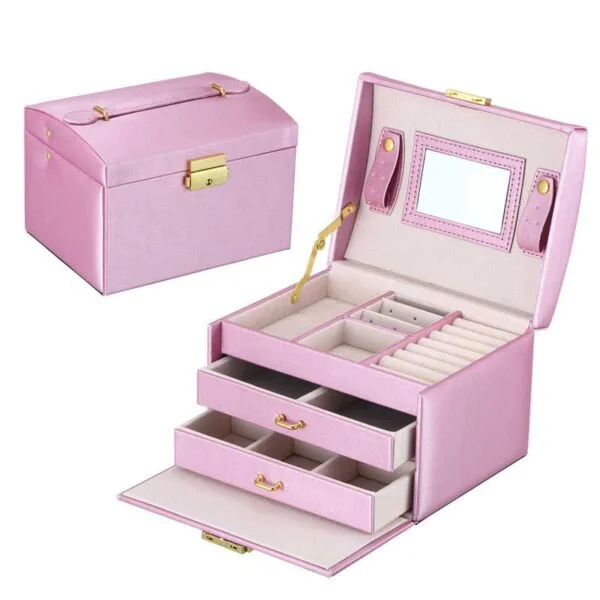 Mirrored Jewelry Box Teenage Girl