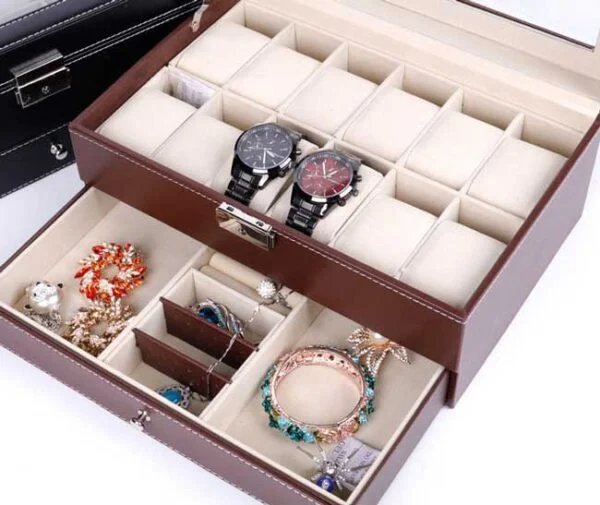 Mens Watch Jewelry Box