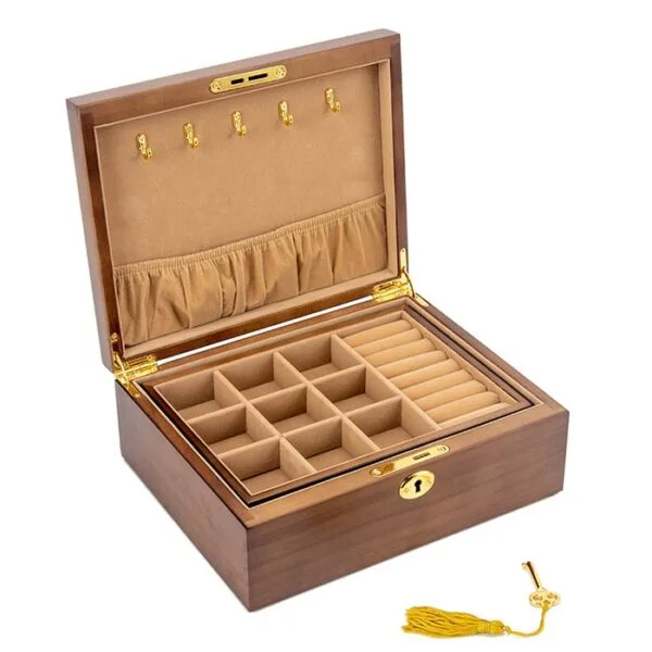 Men's Wood Jewelry Box