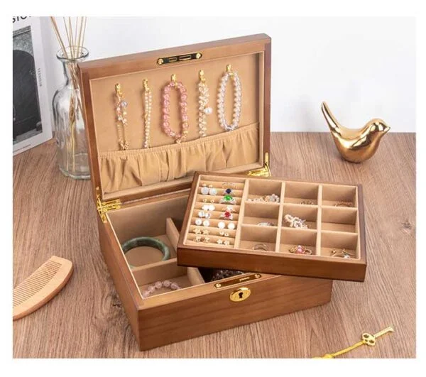 Men's Wood Jewelry Box