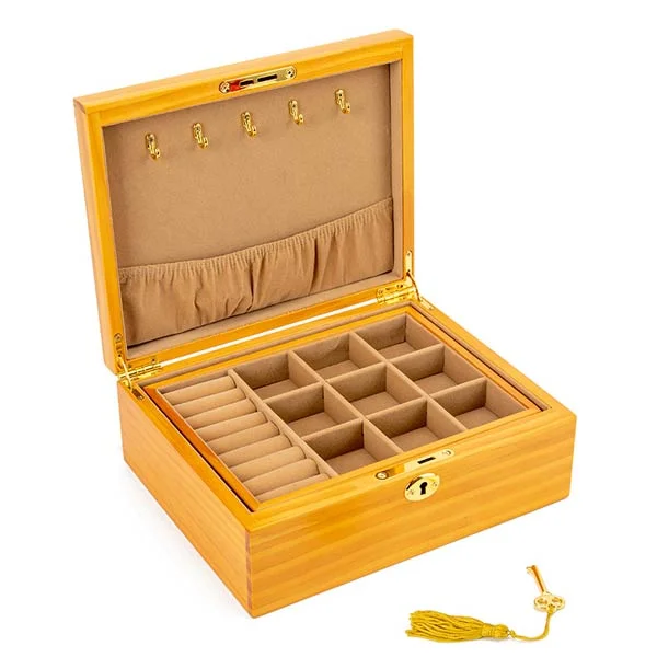 Men's Wood Jewelry Box