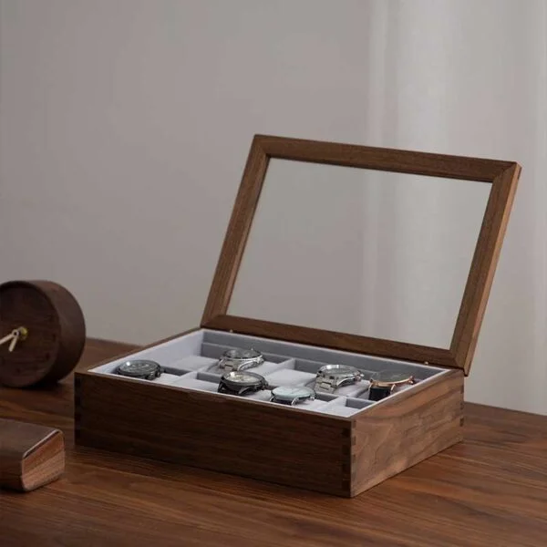 Luxury wooden watch box