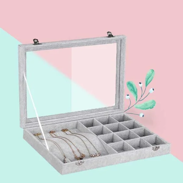 Earring and necklace organizer