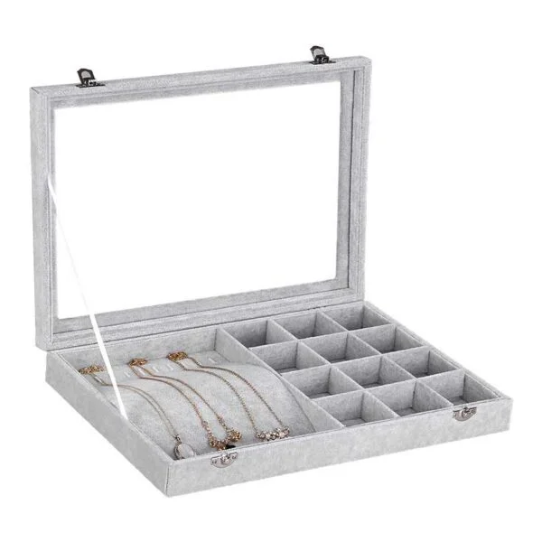 Earring and necklace organizer